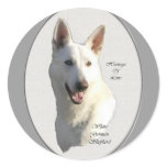 White German Shepherd Gifts stickers
