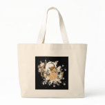 white hair girl bag