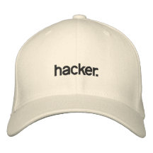 White Hat hacker. Embroidered Baseball Cap