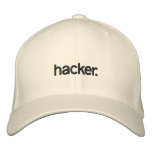 White Hat hacker. embroidered hats
