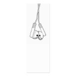 White Headphones Bookmark business cards
