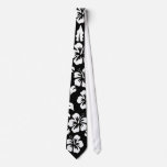 White Hibiscus ties