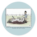 White Horse Comic Stickers