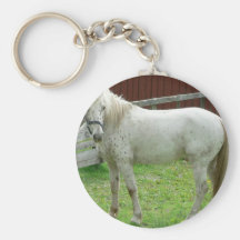 White Horse Keychains