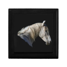 White Horse Lover Equine Gift Box
