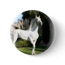 White Horse Round Pin