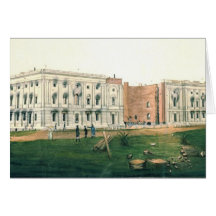 White House After British Attack 1814 Greeting Cards
