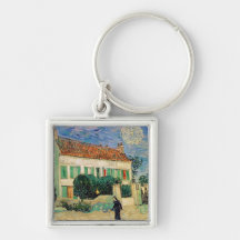 White House at Night, 1890 Keychains