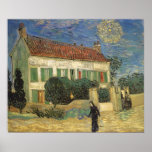 White House at Night by Vincent van Gogh posters