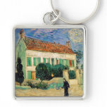 White House at Night, Vincent Van Gogh Key Chain