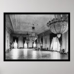 White House Chandeliers 1903 posters