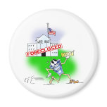 White House Foreclosed Magnet