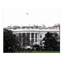 White House Marine One Postcard postcards