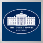 White House Press Conference Background posters