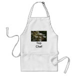 White Hydrangea Apron