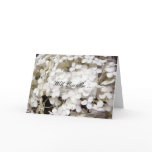 White Hydrangea Will You Be My Bridesmaid Card