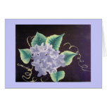 White hydrangeas cards