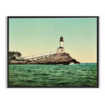 White Island Light, Isles of Shoals, N.H. rare Pho Postcards