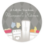 white kitchen fruit dough bakery package sticke... stickers