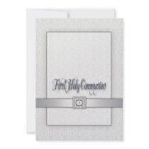 White Lace Girls First Communion