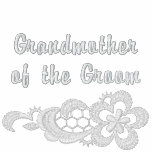 White Lace Wedding - Grandmother of the Groom embroidered shirts