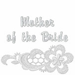 White Lace Wedding - Mother of the Bride embroidered shirts
