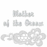 White Lace Wedding - Mother of the Groom embroidered shirts