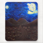 White Light Guardian Angel Art Mousepads