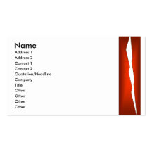 White Lightening Business Card