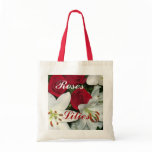 "White Lilies Red Roses" bags