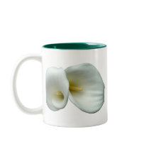 White Lily Mugs