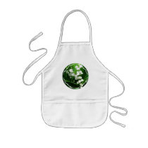 White Lily of the Valley  Children's Smock Aprons