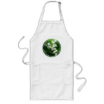White Lily of the Valley  Long Apron
