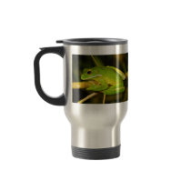 White Lipped Tree Frog Litoria Infrafrenata Coffee Mug