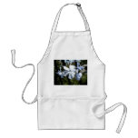 White Lobelia Apron