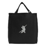 White Logo Embroidered Bag embroidered bags