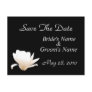 White Lotus Save the Date Postcard