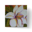 White Magnolia buttons