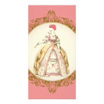 White Marie Antoinette Poodle in Pink