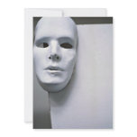 White mask invitations