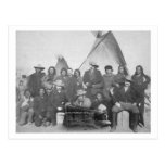White Men (including Buffalo Bill) and Lakota 2 Post Cards