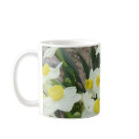 White Narcissus Flowers Mug