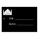 White Night, FOR : ______________, FROM : _____... business cards
