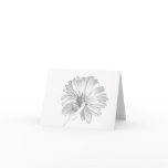 White on White Note Card