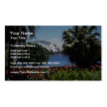 White Opera House in background, Sydney, Australia Business Card Templates