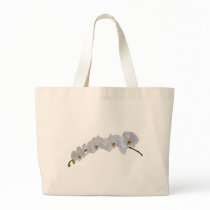 White orchid bags