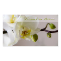 White Orchid • Business Card