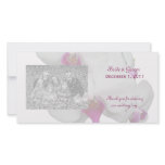 White Orchid Thank You Photo Cards