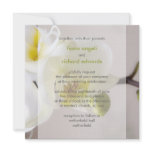 White Orchid • Wedding Invitation