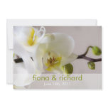 White Orchid • Wedding Invitation